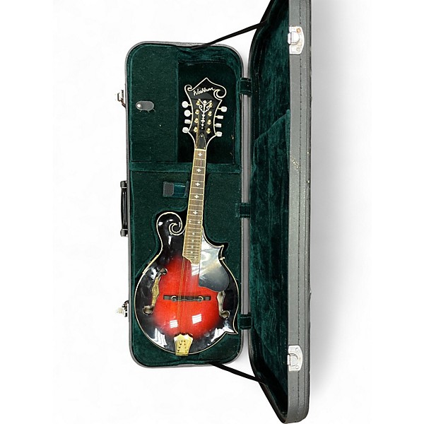 Used Washburn M3SWETWRKDC14090060 F Style Crimson Red Burst Mandolin