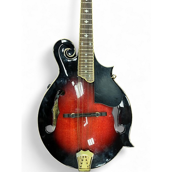Used Washburn M3SWETWRKDC14090060 F Style Crimson Red Burst Mandolin