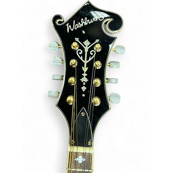 Used Washburn M3SWETWRKDC14090060 F Style Crimson Red Burst Mandolin