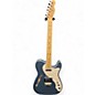Used Fender American Elite Thinline Telecaster Mystic Ice Blue Hollow Body Electric Guitar thumbnail