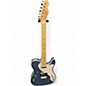 Used Fender American Elite Thinline Telecaster Mystic Ice Blue Hollow Body Electric Guitar