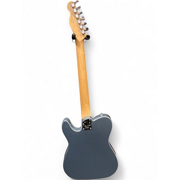 Used Fender American Elite Thinline Telecaster Mystic Ice Blue Hollow Body Electric Guitar