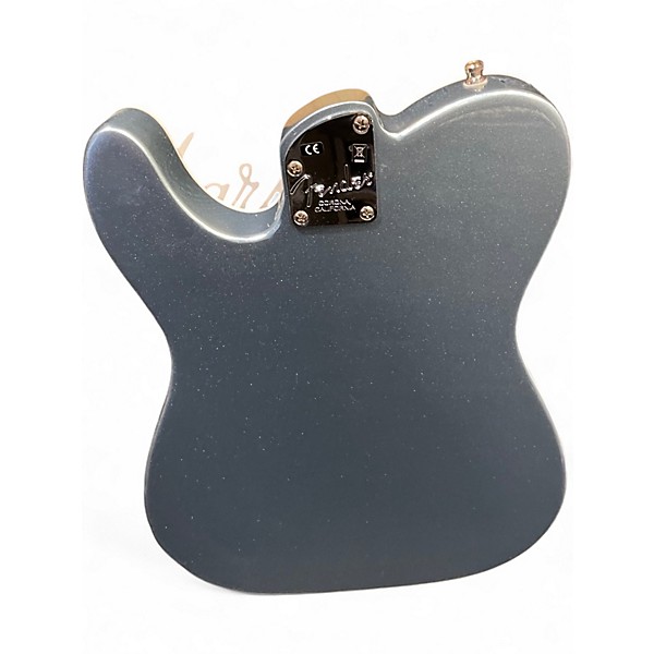 Used Fender American Elite Thinline Telecaster Mystic Ice Blue Hollow Body Electric Guitar