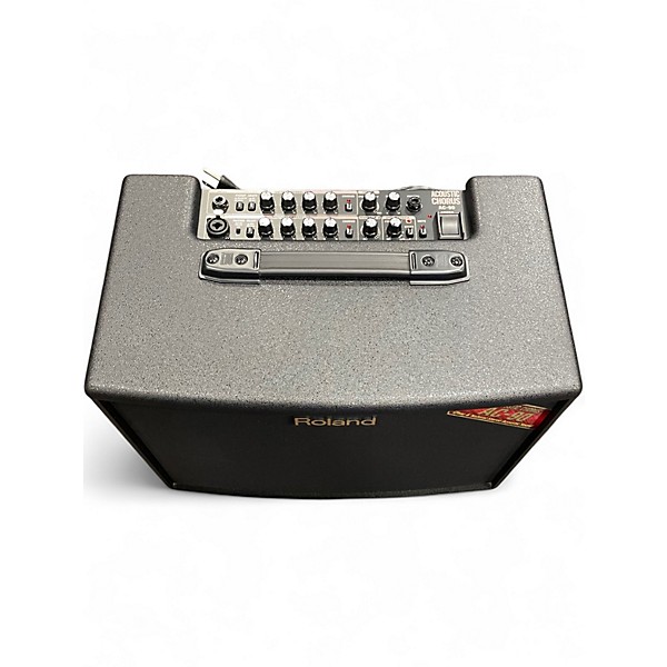 Used Roland AC90 90W 2X8 Stereo Acoustic Guitar Combo Amp