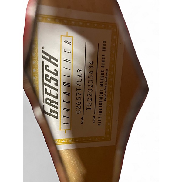 Used Gretsch Guitars G2657T Candy Apple Red Metallic Solid Body Electric Guitar