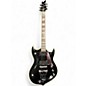 Used Silvertone Paul Stanley Sovereign Pro Black Sparkle Solid Body Electric Guitar thumbnail