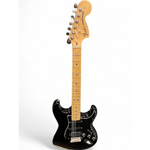 Used Fender American Special Stratocaster HSS Black Solid Body Electric Guitar