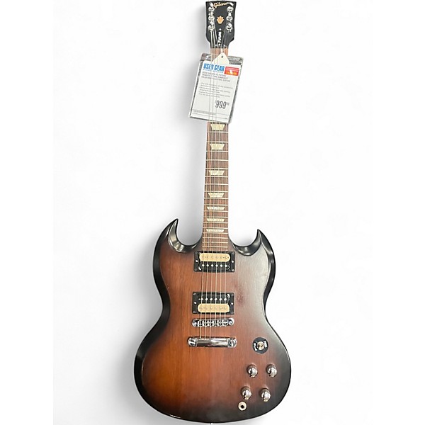 Used Gibson SG Future Tribute 2 Tone Sunburst Solid Body Electric Guitar