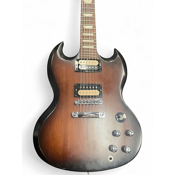 Used Gibson SG Future Tribute 2 Tone Sunburst Solid Body Electric Guitar