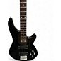 Used Schecter Guitar Research Omen 4 String Black Electric Bass Guitar