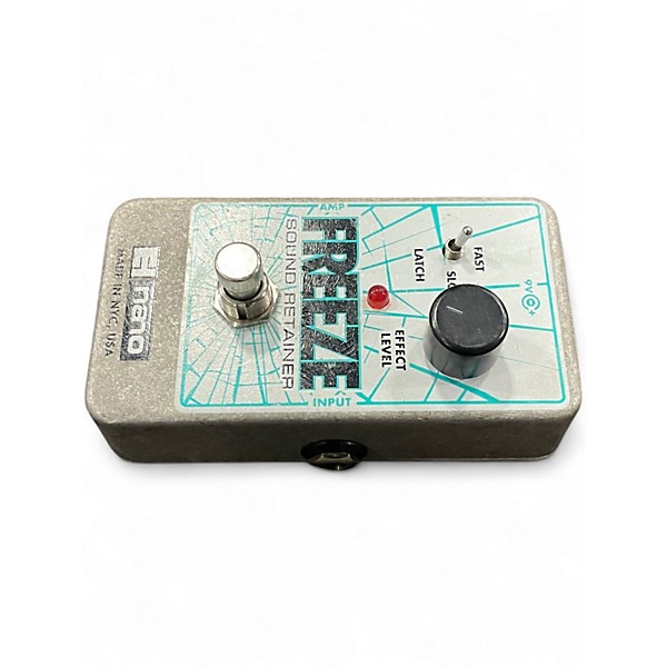 Used Electro-Harmonix Freeze Sound Retainer Compression Effect Pedal