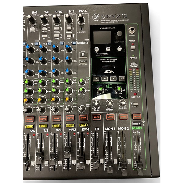Used Mackie ONYX12 Unpowered Mixer