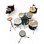 Used Ludwig 5 Piece ACCENT CS COMBO Black Drum Kit