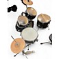 Used Ludwig 5 Piece ACCENT CS COMBO Black Drum Kit