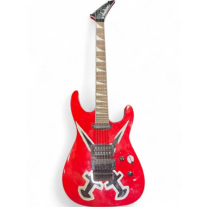 説明欄必読 Jackson Stars 日本製 red ① Used Jackson X SERIES SL1A DX CROSS DAGGER RED Solid Body Electric