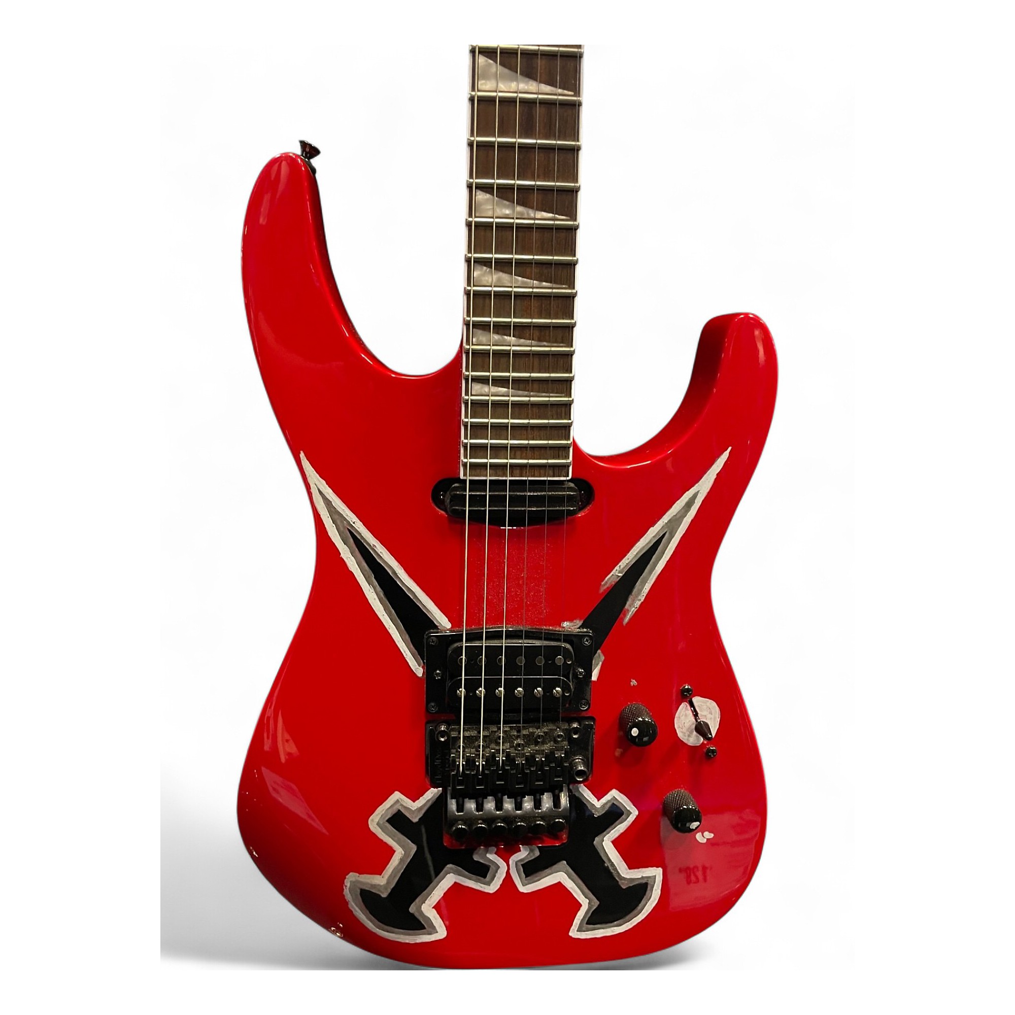 Used Jackson X SERIES SL1A DX CROSS DAGGER RED Solid Body Electric