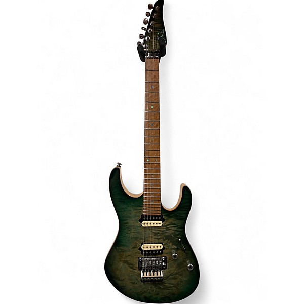 Used Suhr Modern Custom Tidal Quilt Solid Body Electric Guitar