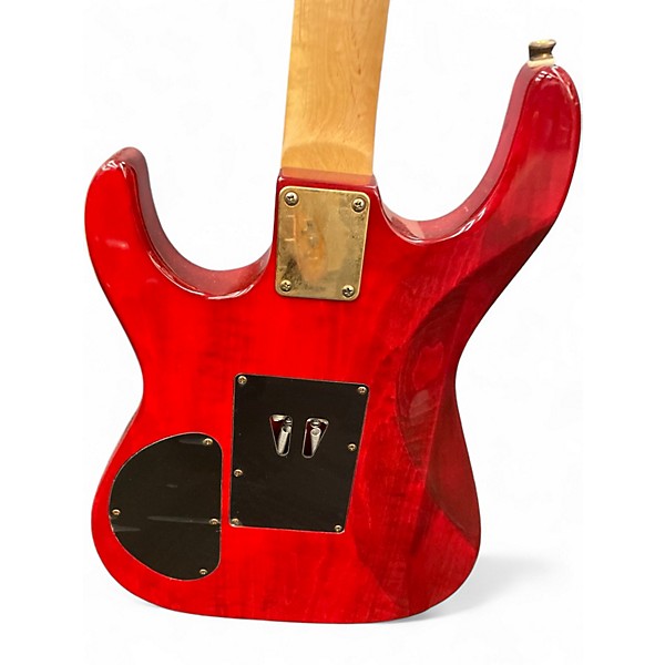 Used Johnson Catalyst JS-330 Red Quilt Solid Body Electric Guitar