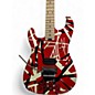 Used EVH Striped Series Left Handed Custom Graphic Electric Guitar