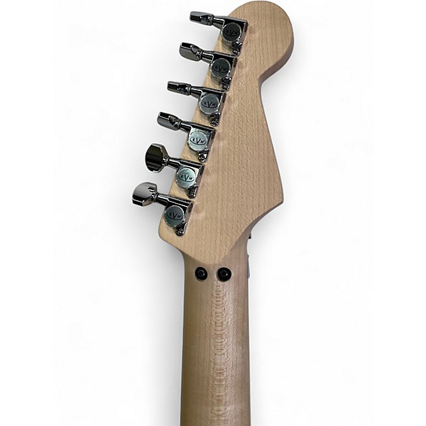 Used EVH Striped Series Left Handed Custom Graphic Electric Guitar