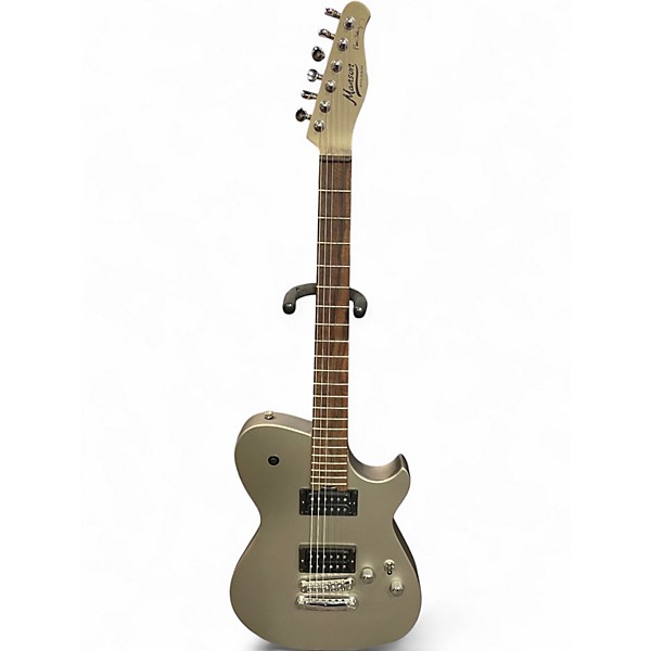 Used Cort Manson MB1 Starlight Silver Solid Body Electric Guitar