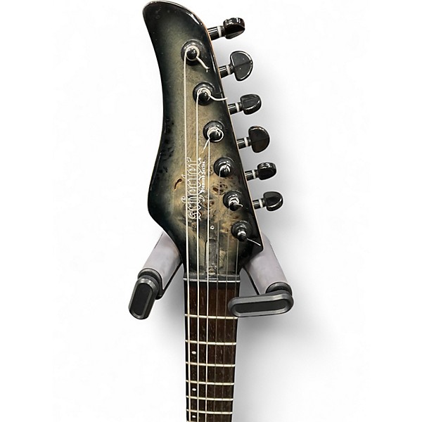 Used Schecter Guitar Research CR6 Charcoal Burst Solid Body Electric Guitar