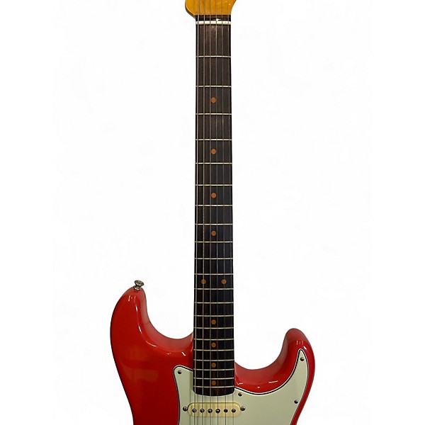 Used Fender American Vintage II 1961 Stratocaster Fiesta Red Solid Body Electric Guitar