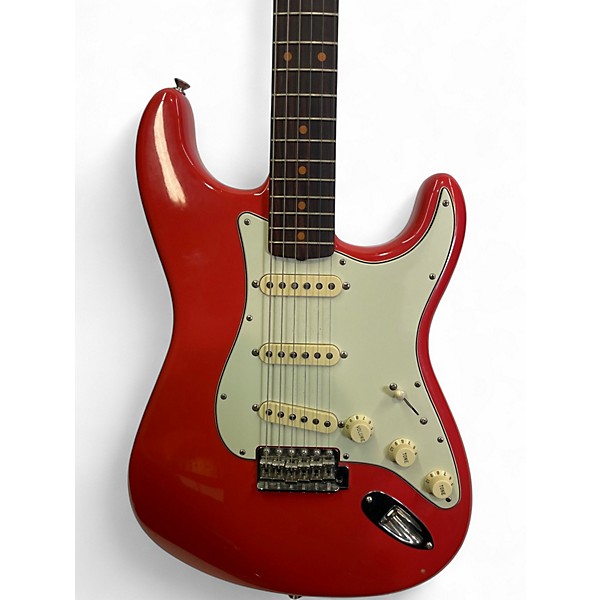 Used Fender American Vintage II 1961 Stratocaster Fiesta Red Solid Body Electric Guitar