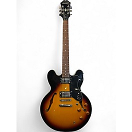 Used Epiphone Dot Sunburst Hollow Body Electric Guitar