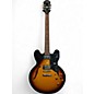 Used Epiphone Dot Sunburst Hollow Body Electric Guitar thumbnail