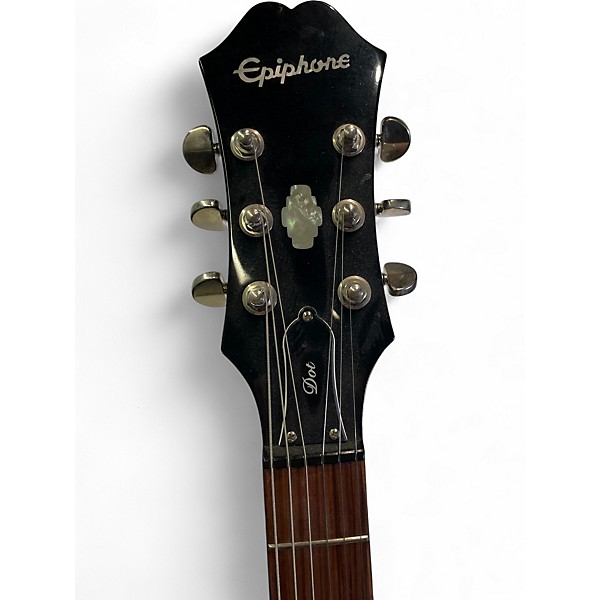 Used Epiphone Dot Sunburst Hollow Body Electric Guitar