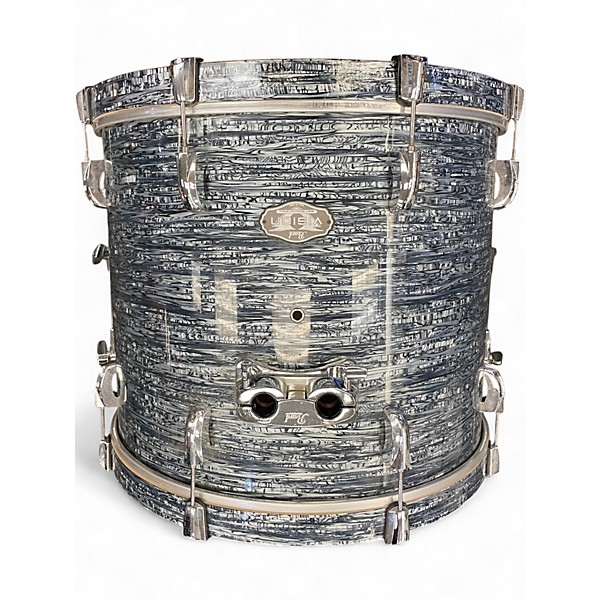 Used Pearl 4 Piece Vision Silver Oyster Pearl Drum Kit