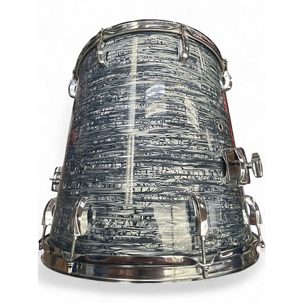 Used Pearl 4 Piece Vision Silver Oyster Pearl Drum Kit