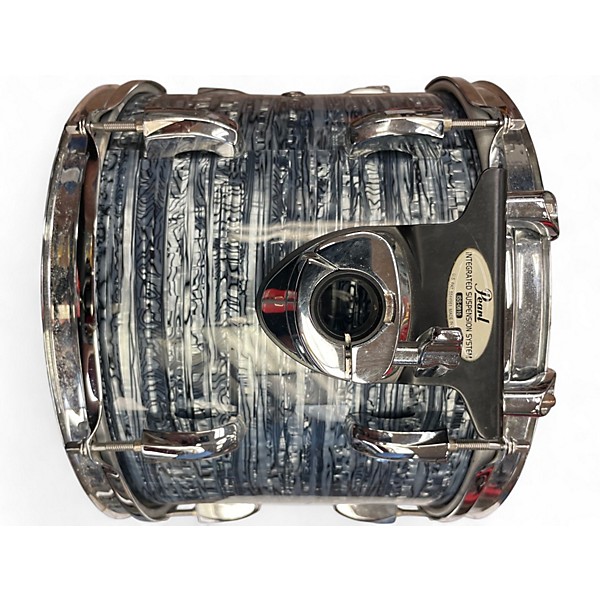 Used Pearl 4 Piece Vision Silver Oyster Pearl Drum Kit