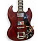 Vintage 1971 Gibson SG Deluxe Cherry Solid Body Electric Guitar thumbnail