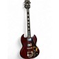 Vintage 1971 Gibson SG Deluxe Cherry Solid Body Electric Guitar