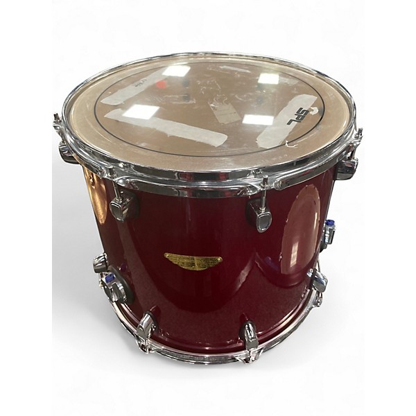 Used SPL 5 Piece Velocity Red Sparkle Drum Kit