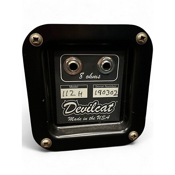 Used Devilcat 1X12 35W 8 OHM Guitar Cabinet