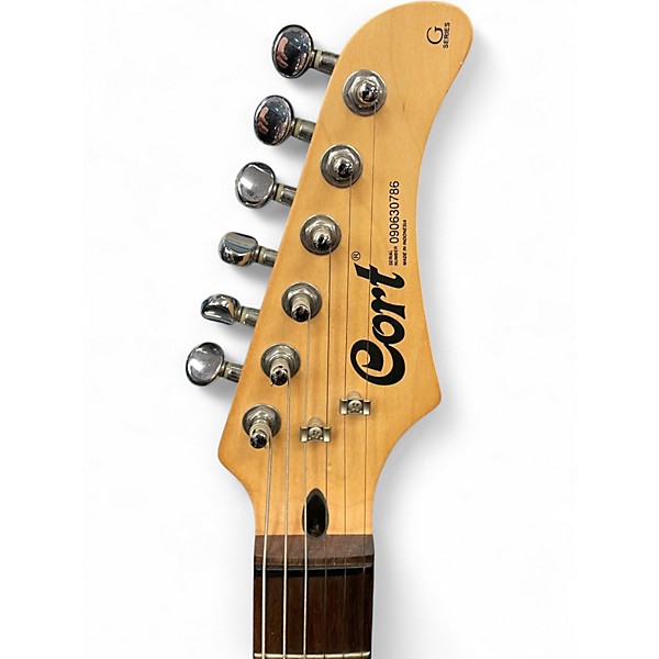 Used Cort G200 Trans Blue Solid Body Electric Guitar