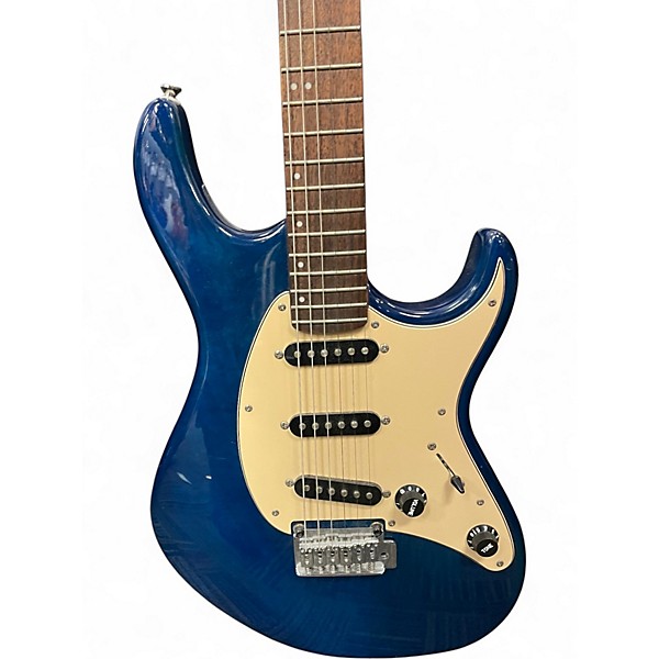 Used Cort G200 Trans Blue Solid Body Electric Guitar