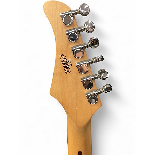 Used Cort G200 Trans Blue Solid Body Electric Guitar