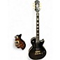 Used Epiphone Matt Heafy Les Paul Custom Black and Gold Solid Body Electric Guitar