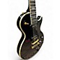 Used Epiphone Matt Heafy Les Paul Custom Black and Gold Solid Body Electric Guitar