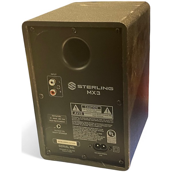 Used Sterling Audio MX3 Pair Powered Monitor