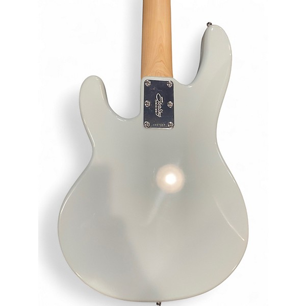Used Sterling by Music Man Short Scale Stingray Daphne Blue Electric Bass Guitar
