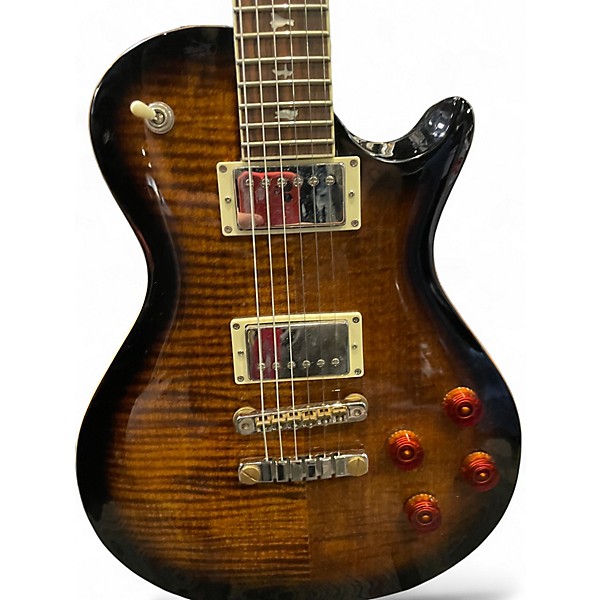 Used PRS SE Singlecut McCarty 594 Black Gold Solid Body Electric Guitar