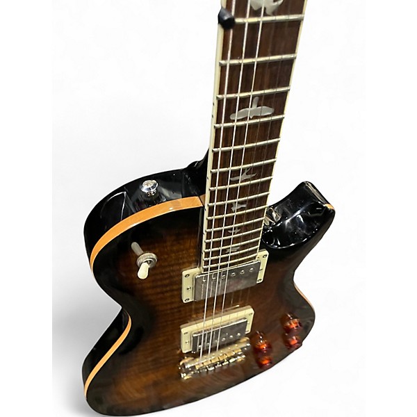 Used PRS SE Singlecut McCarty 594 Black Gold Solid Body Electric Guitar