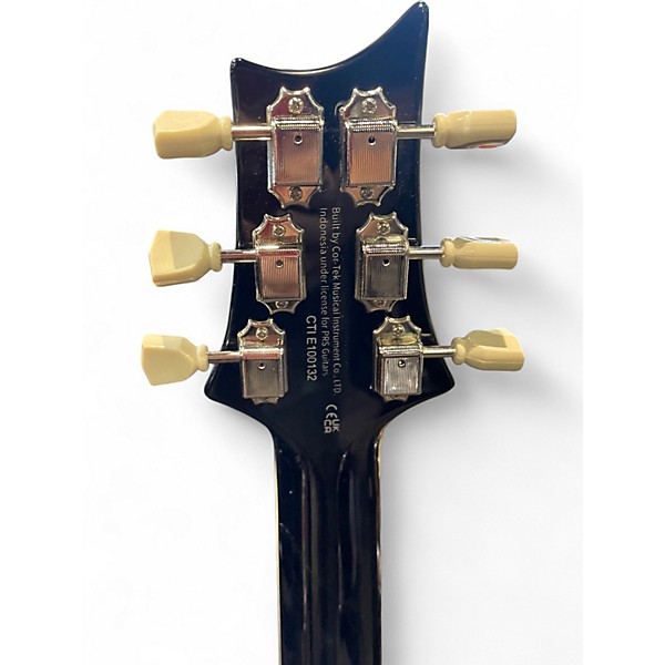 Used PRS SE Singlecut McCarty 594 Black Gold Solid Body Electric Guitar