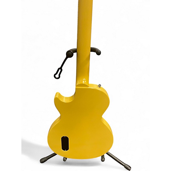 Used 2011 Gibson LES PAUL JR Worn TV Yellow Solid Body Electric Guitar