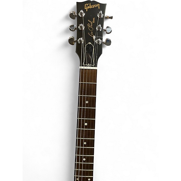 Used 2011 Gibson LES PAUL JR Worn TV Yellow Solid Body Electric Guitar